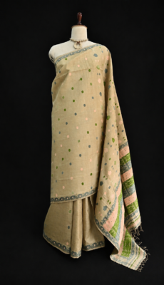 MUGA SAREE MULTICOLOR